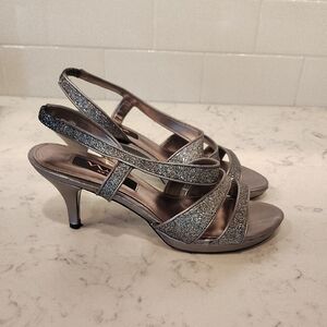 Nina Heels 8 Silver